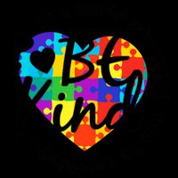 World Where You Can Be Anything Be Kind Autism Heart Coffee Mug