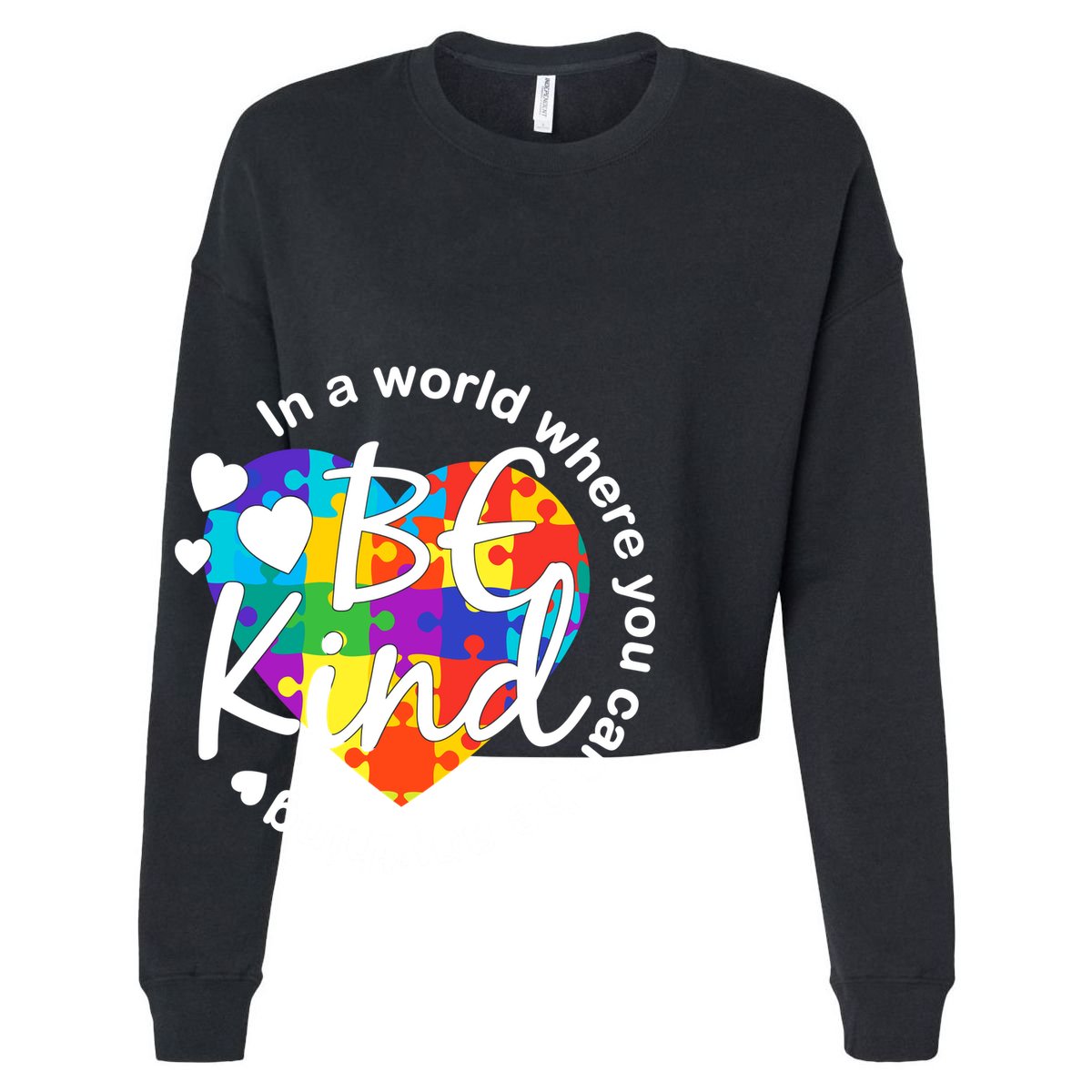 World Where You Can Be Anything Be Kind Autism Heart 15oz Campfire Ceramic Mug