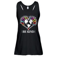 World Where You Can Be Anything Be Kind World Unity Day Ladies Essential Flowy Tank