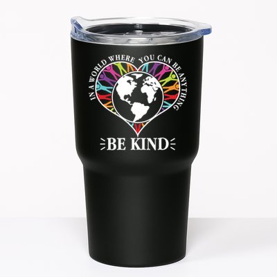 World Where You Can Be Anything Be Kind World Unity Day Tumbler
