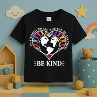 World Where You Can Be Anything Be Kind World Unity Day Toddler T-Shirt