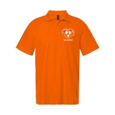 World Where You Can Be Anything Be Kind World Unity Day Polo
