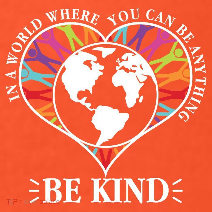 World Where You Can Be Anything Be Kind World Unity Day Sustainable Beanie