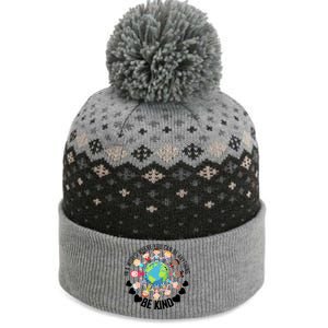 World Where You Can Be Kind Anti-Bullying The Baniff Cuffed Pom Beanie