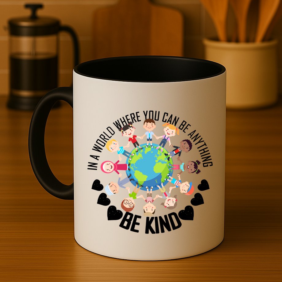 World Where You Can Be Kind Anti-Bullying Mug
