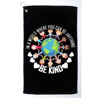 World Where You Can Be Kind Anti-Bullying Platinum Collection Golf Towel