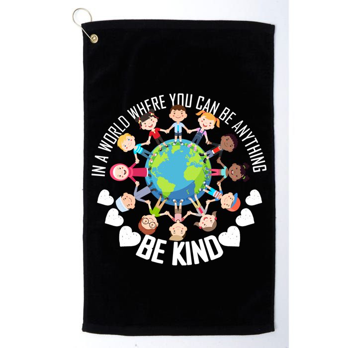 World Where You Can Be Kind Anti-Bullying Golf Towel