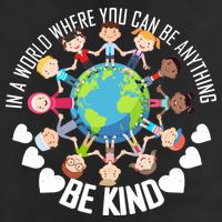 World Where You Can Be Kind Anti-Bullying Golf Towel