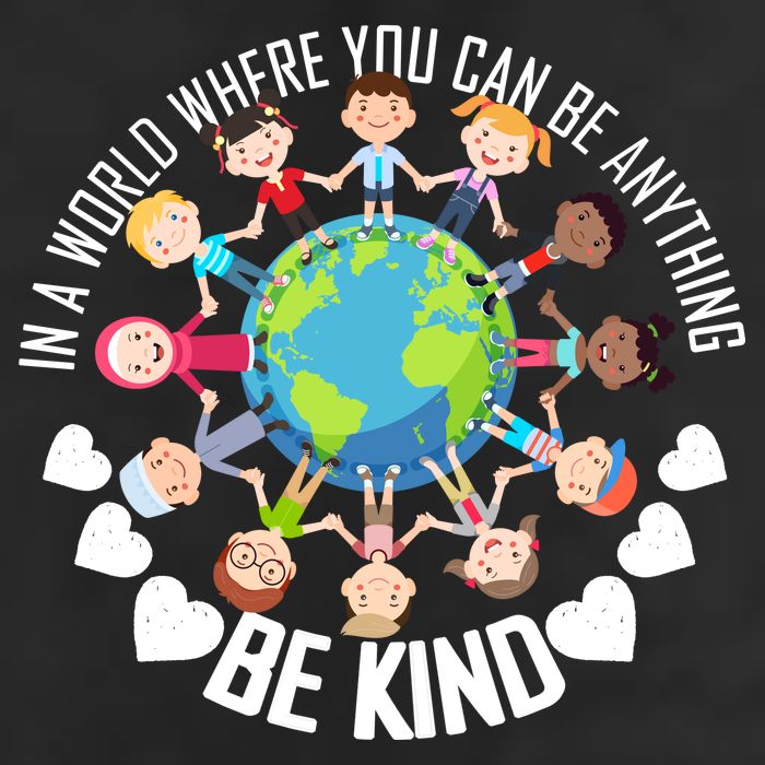 World Where You Can Be Kind Anti-Bullying Golf Towel