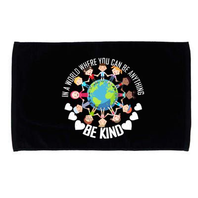 World Where You Can Be Kind Anti-Bullying Microfiber Hand Towel
