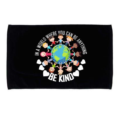 World Where You Can Be Kind Anti-Bullying Microfiber Hand Towel