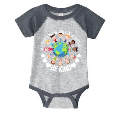 World Where You Can Be Kind Anti-Bullying Infant Baby Jersey Bodysuit