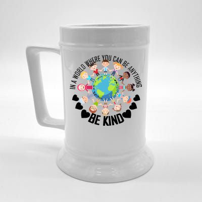 World Where You Can Be Kind Anti-Bullying Beer Stein