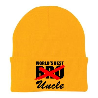 Worlds Best Bro (Uncle) Funny Knit Cap Winter Beanie