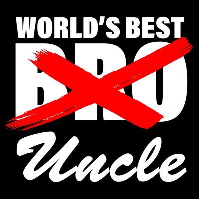 Worlds Best Bro (Uncle) Funny T-Shirt