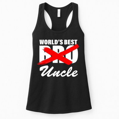 Worlds Best Bro (Uncle) Funny Womens Tank Top