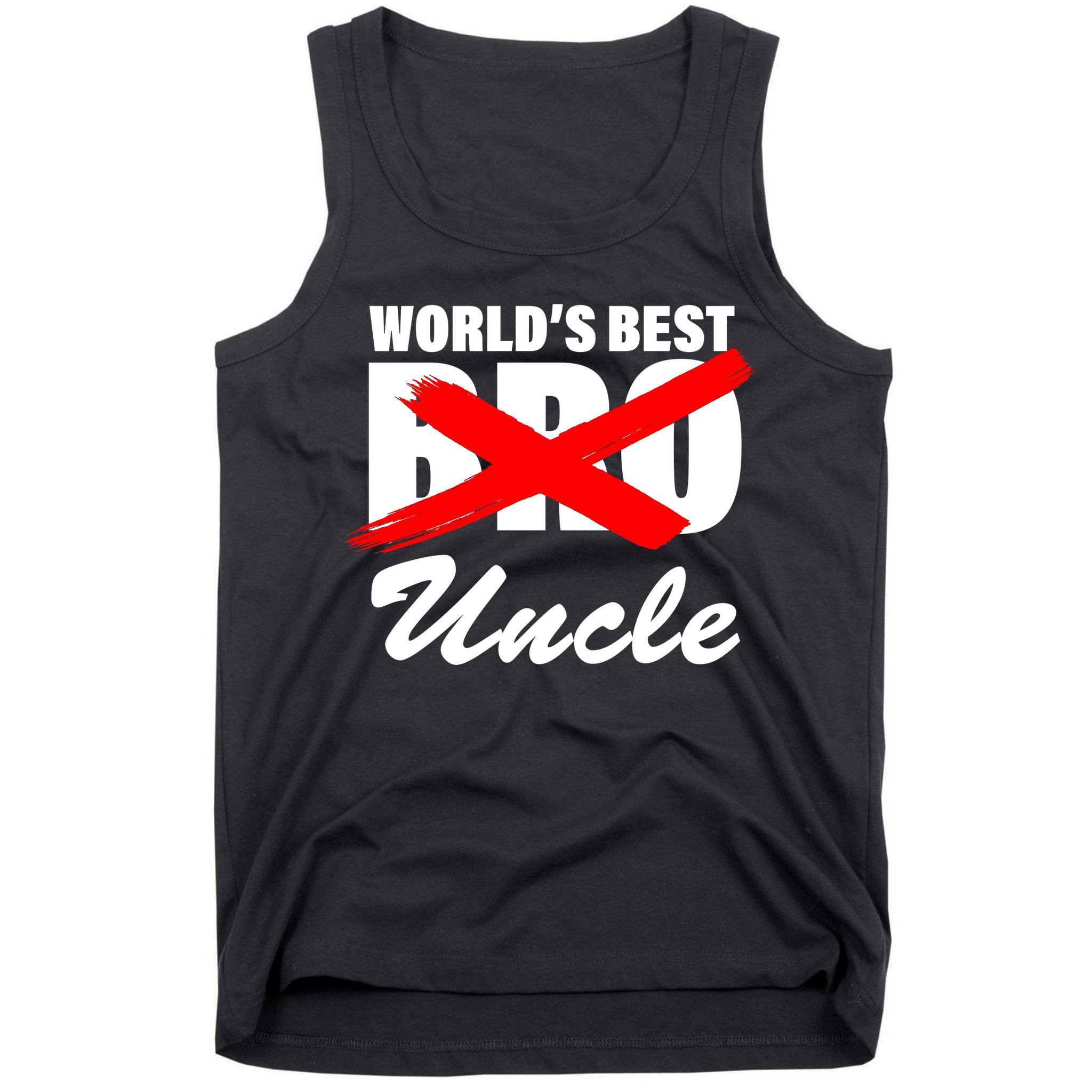 Worlds Best Bro (Uncle) Funny Tank Top