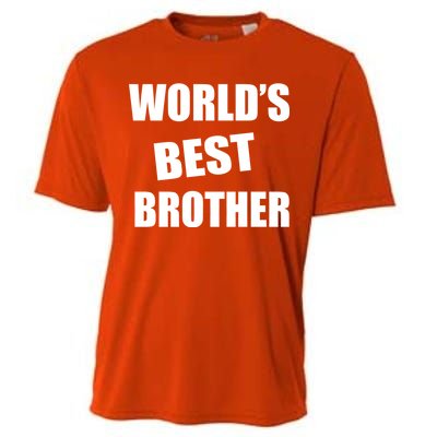 World's Best Brother Cooling Performance Crew T-Shirt