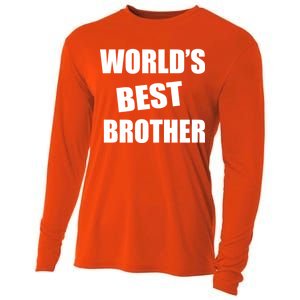 World's Best Brother Cooling Performance Long Sleeve Crew