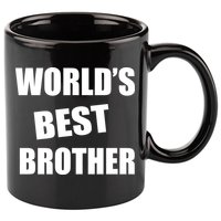 World's Best Brother 11oz C Handle Ceramic Mug