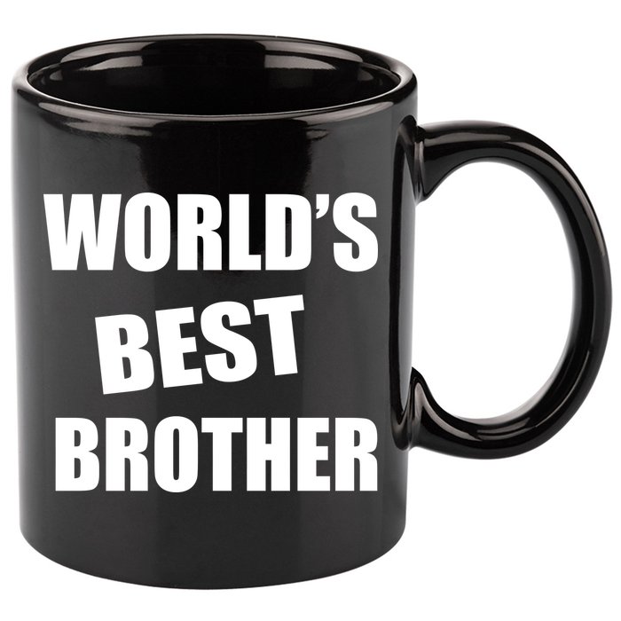 World's Best Brother 11oz C Handle Ceramic Mug