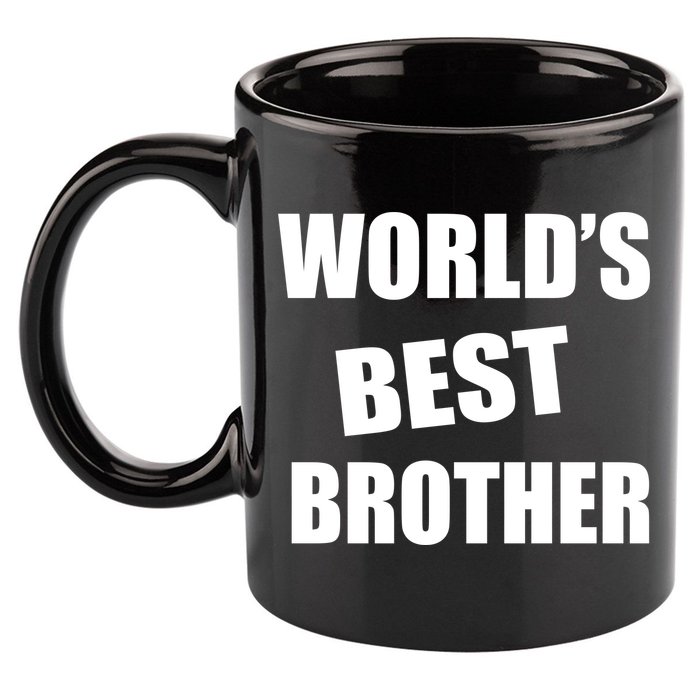 World's Best Brother 11oz C Handle Ceramic Mug