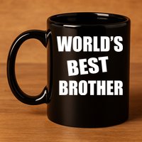 World's Best Brother 11oz C Handle Ceramic Mug