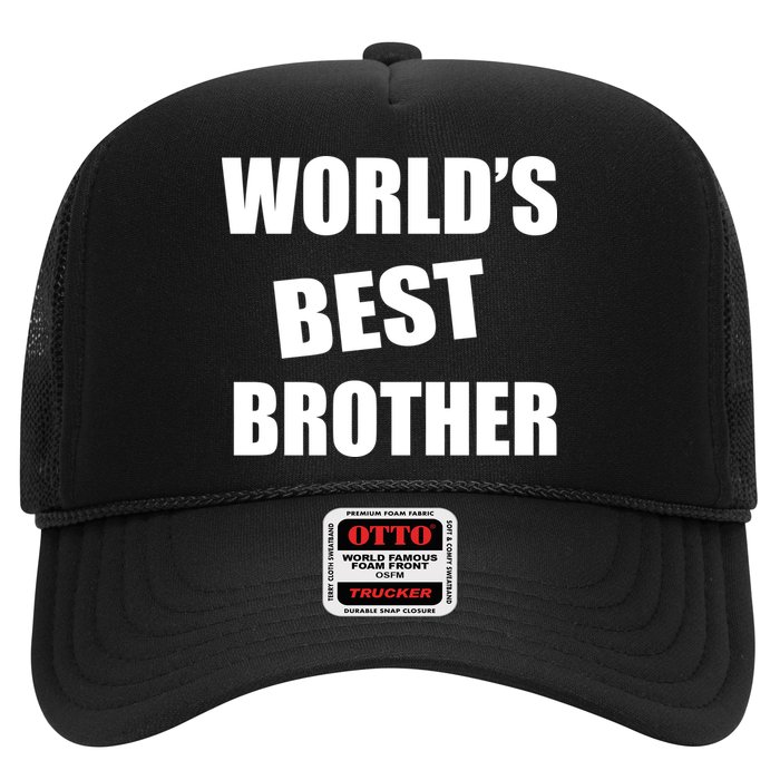 World's Best Brother Trucker Hat