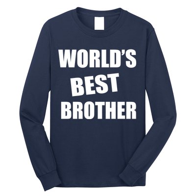 World's Best Brother Long Sleeve Shirt