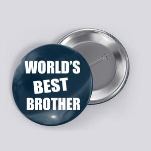 World's Best Brother Button