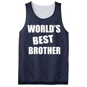 World's Best Brother Mesh Reversible Basketball Jersey Tank