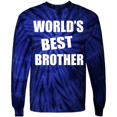 World's Best Brother Tie-Dye Long Sleeve Shirt