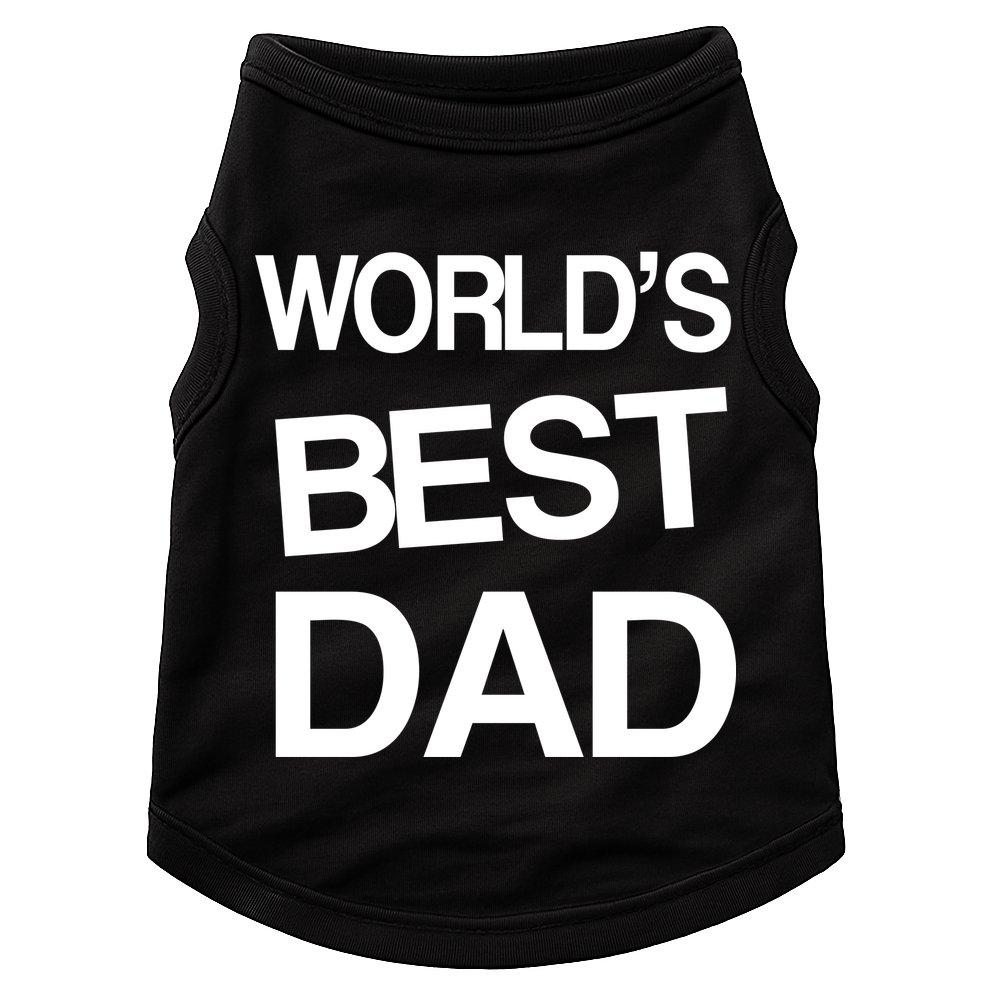 World's Best Dad Doggie Tank