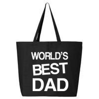 World's Best Dad 25L Jumbo Tote