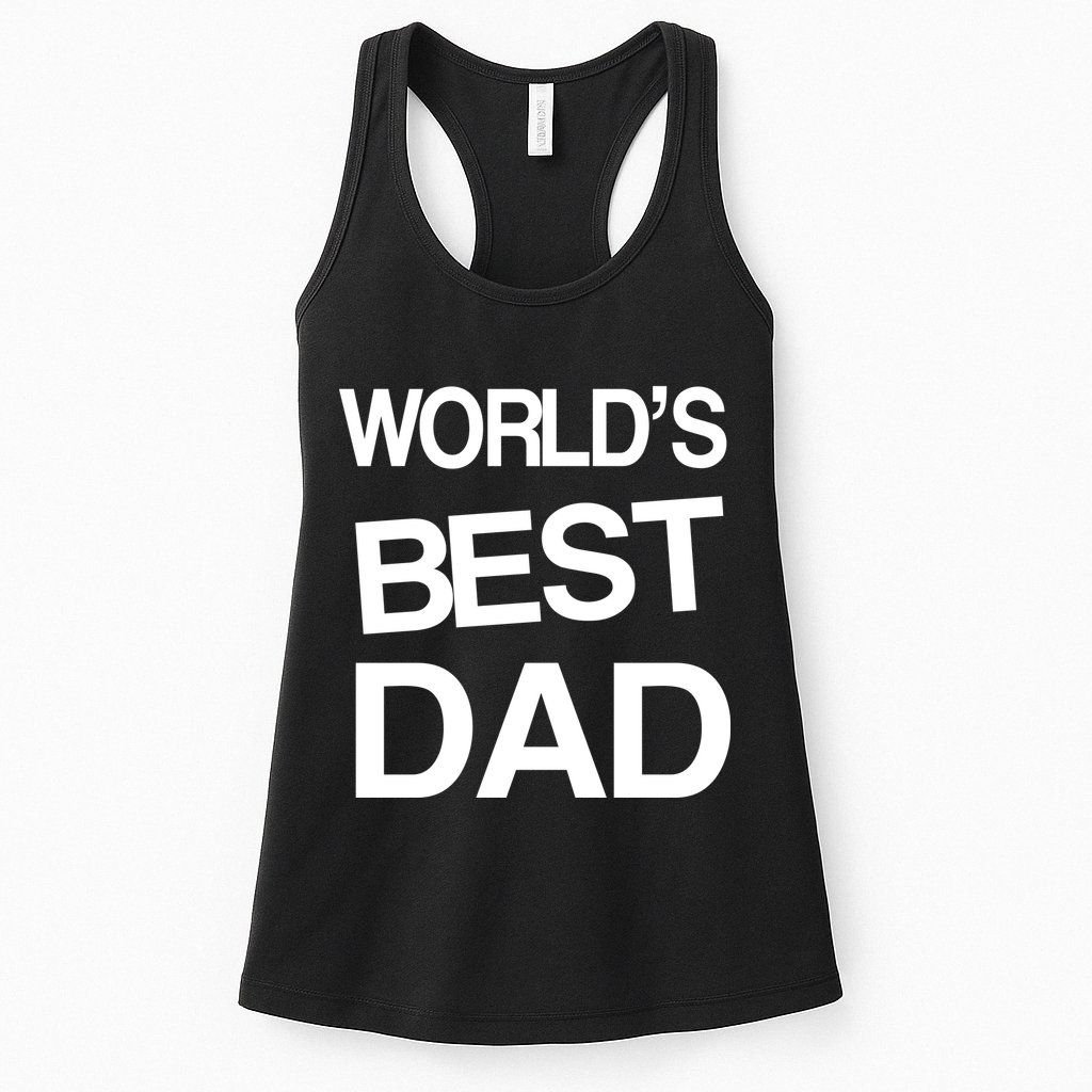 World's Best Dad Womens Tank Top