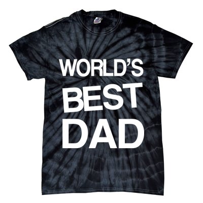 World's Best Dad Tie-Dye T-Shirt