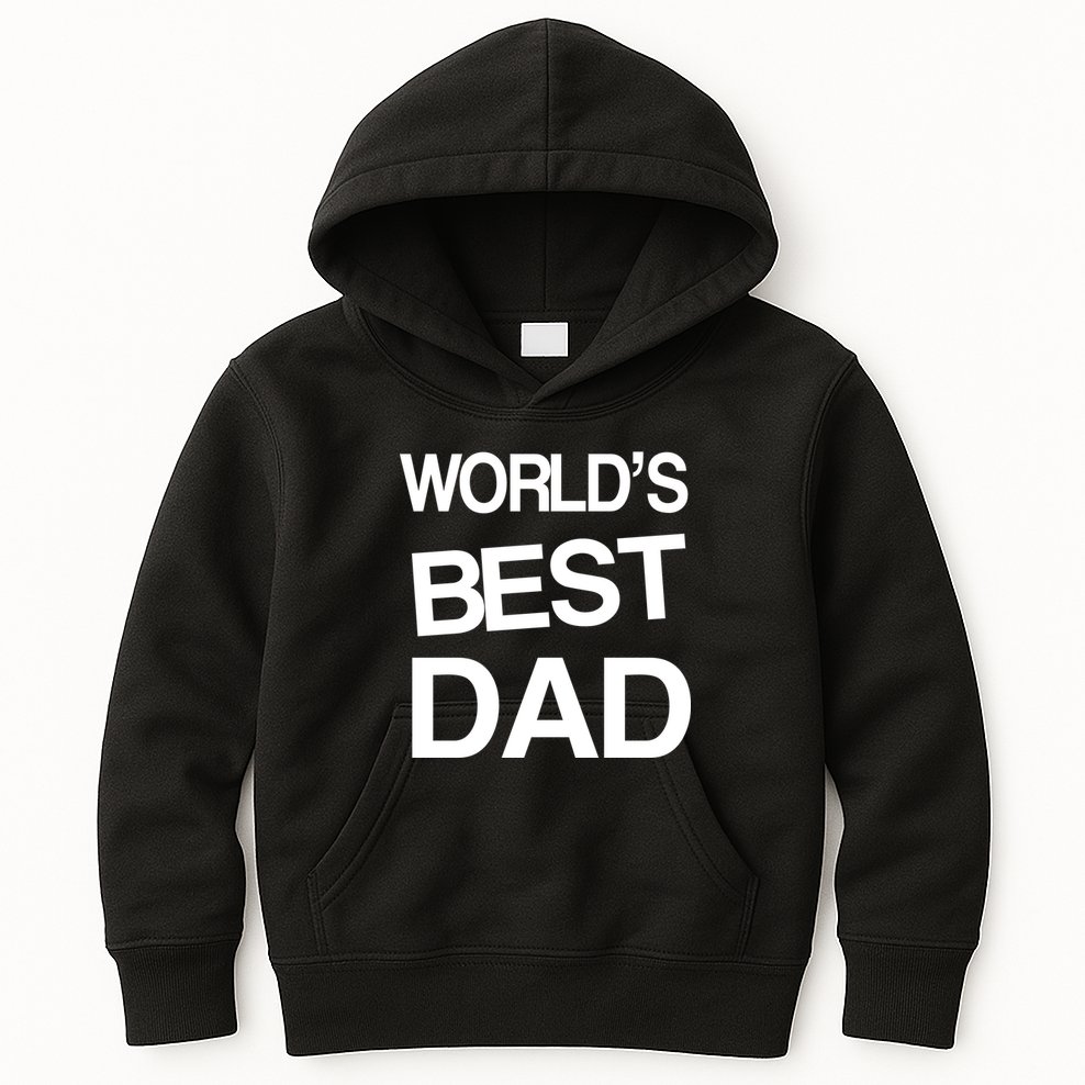 World's Best Dad Kids Hoodie