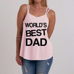 World's Best Dad Women's Strappy Tank