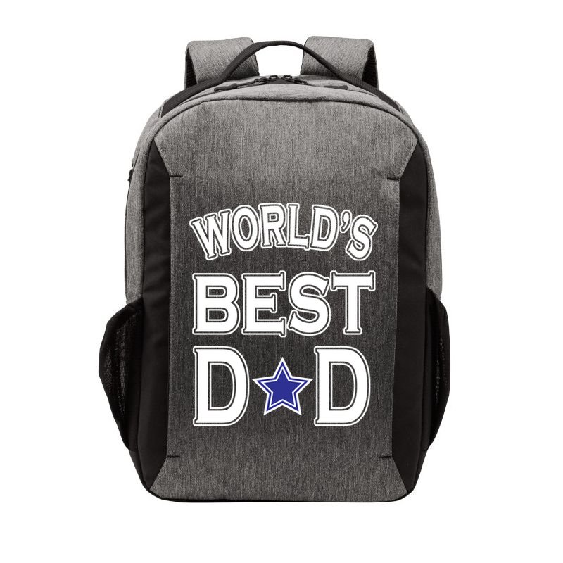 World's Best Dad Dallas Football Vector Backpack