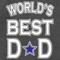 World's Best Dad Dallas Football Vector Backpack