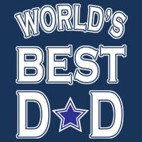 World's Best Dad Dallas Football 16 in Basic Backpack