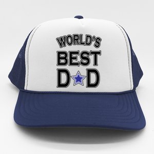 World's Best Dad Dallas Football Trucker Hat