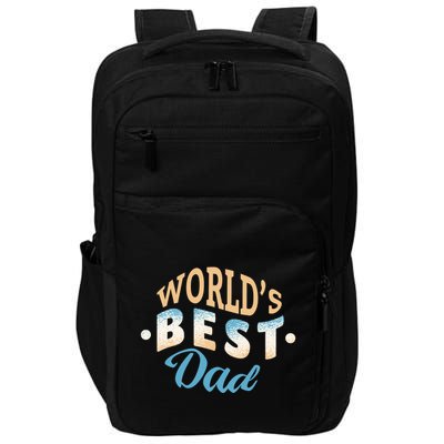 World's Best Dad Wave Impact Tech Backpack