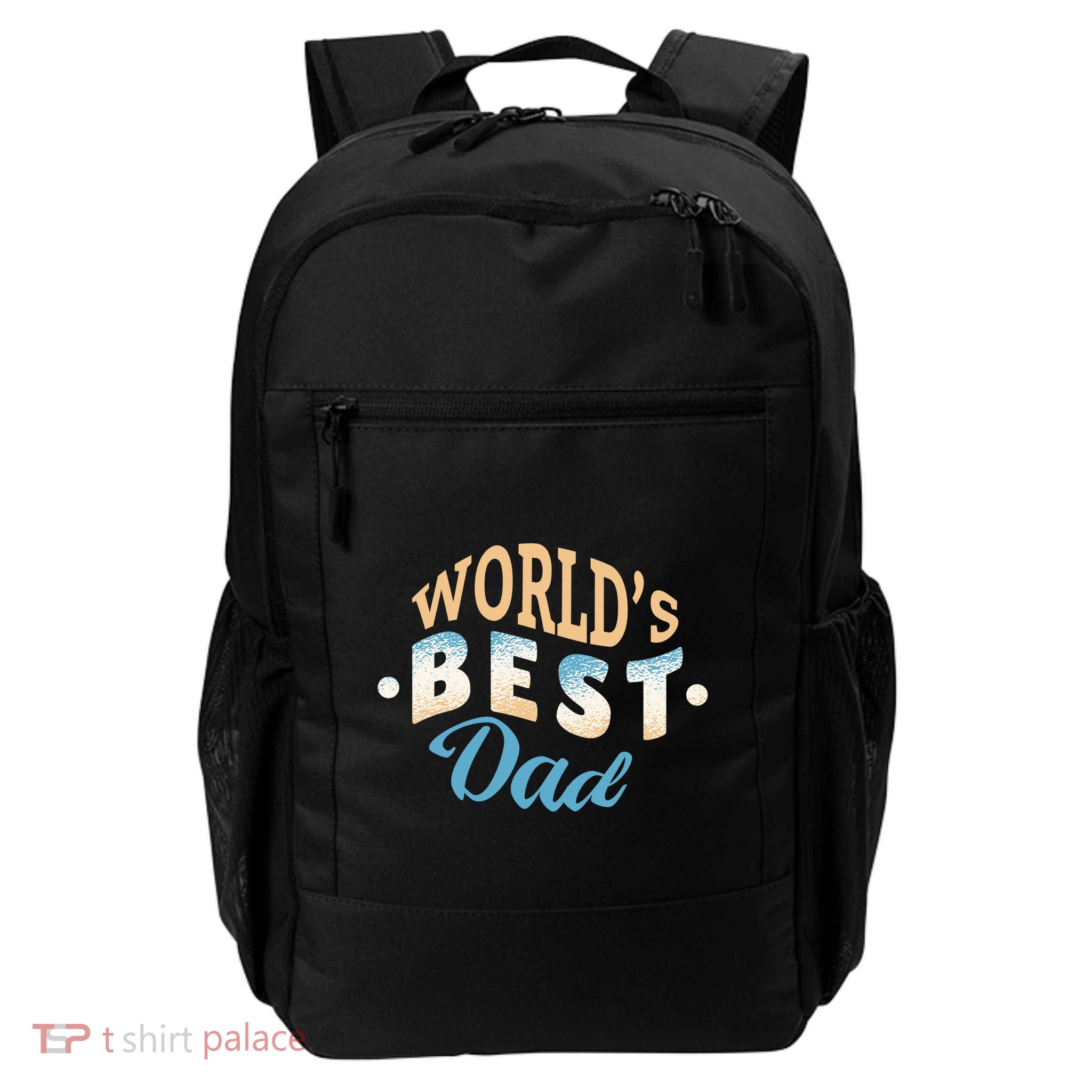 World's Best Dad Wave Daily Commute Backpack
