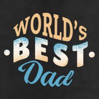 World's Best Dad Wave Adult Drive Performance Visor