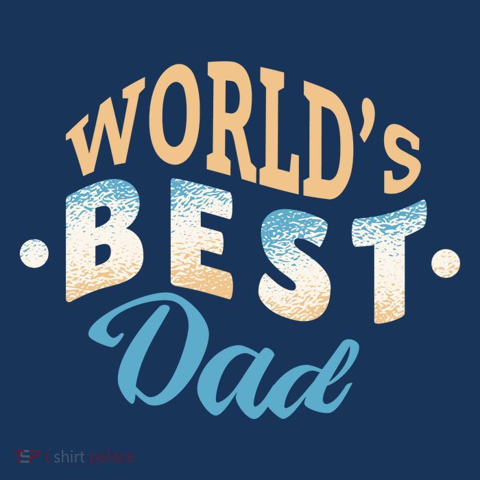 World's Best Dad Wave Button