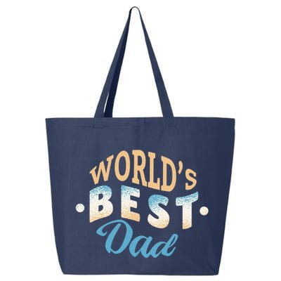 World's Best Dad Wave 25L Jumbo Tote