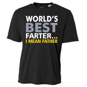 World's Best Farter I Mean Father Cooling Performance Crew T-Shirt