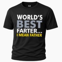 World's Best Farter I Mean Father Cooling Performance Crew T-Shirt