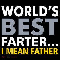 World's Best Farter I Mean Father Impact Tech Backpack